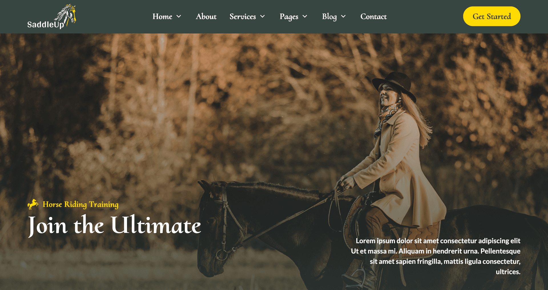 SaddleUp Equestrian Club